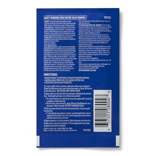 L'Or?al Technique Quick Blue High Performance Hair Lightener - Hair Bleaching Powder - No Drip Formula, Extra Strength Lightening Action Lifts Up To 7 Levels, Single Application