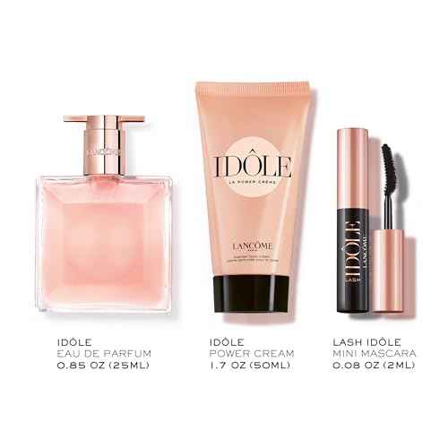 Lancôme Idôle Mother's Day Traveler Set - Full-Size Idôle Eau De Parfum Perfume, Body Lotion 1.6 Fl. oz. Lash Idôle Mascara 0.08 Fl. oz