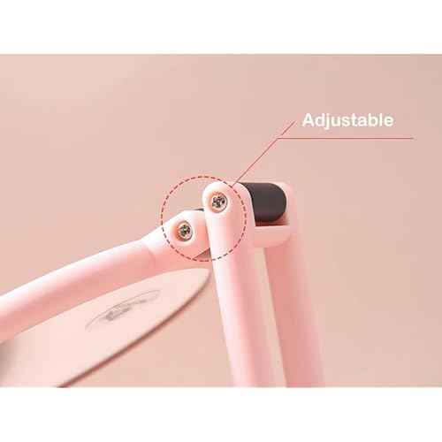 1X 5X Handheld Mirror with Handle for Travel£¬ Magnifying Mirror, Magnification, Rotation Adjustable Handle, Double Sided Folding, Mirror for Women for Eyes Makeup Travel Table Desk Shaving