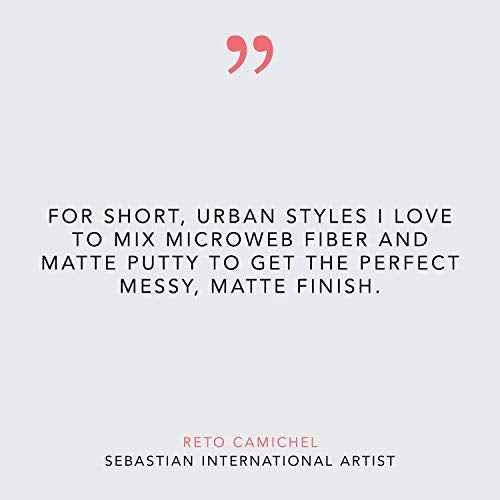 Sebastian Professional Microweb Fiber Hair Styling Texturizer | Remoldable, Silky Soft Finish, & Flexible Hold | Travel Size, 1.5 fl oz