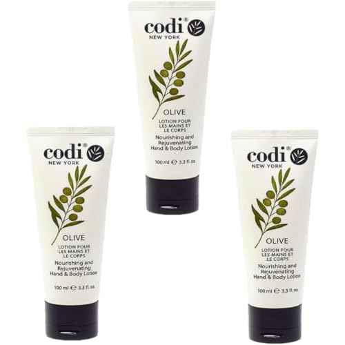 Beauty Codi Olive Lotion nourishing and rejuvenating HAND & BODY LOTION 3.3 oz - 3 Pack