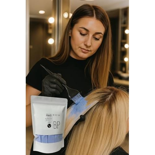 Professional Dust-Free Hair Bleaching Powder, Premium Lightener for Salon Use, 500g 16.9 Fl oz. Bond Enforcing Little Damaged to Hair. Beauty Salon, Hair Salon.