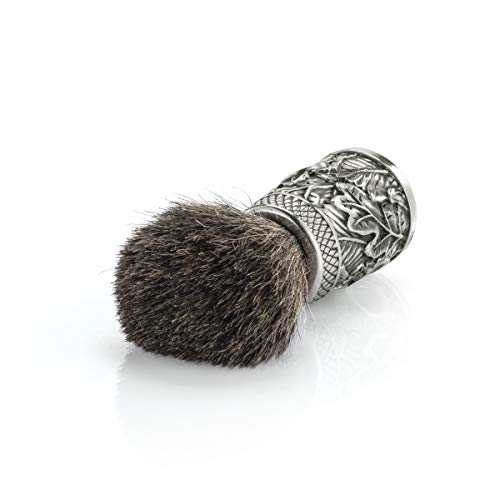 Royal Selangor Hand Finished Men's Accessories Collection Pewter Woodland Shaving Brush Gift