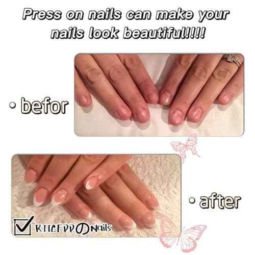 Christmas Green French Tip Press on Nails Square Medium Snowflake Fake Nails Winter Nude Pink False Nails Full Cover Reusable Acrylic Artificial Christmas Stick on Nail for Women 24 Pcs
