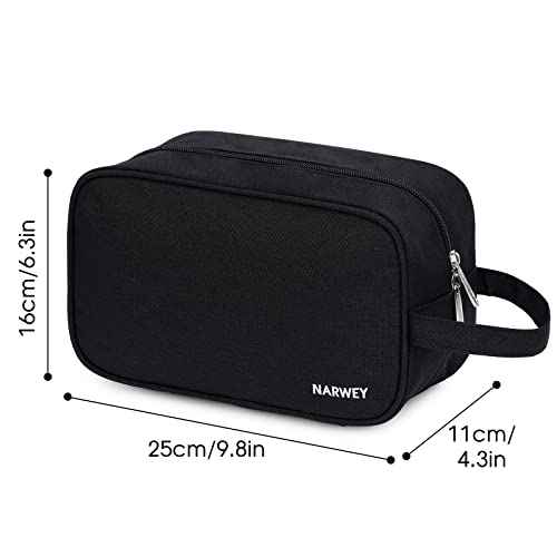 Narwey Travel Toiletry Bag for Women Traveling Dopp Kit Men Travel Bag for Toiletries Cosmetic Bag Makeup Bag Medicine Bag for Traveling