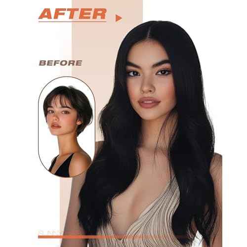 Sunny Hair Tape in Hair Extensions Human Hair 22inch Hair Extensions Real Human Hair Tape in Extensions for Women Jet Black Invisible Remy Hair Natural Straight Skin Weft Double Sided Tapes 20Pcs 50g