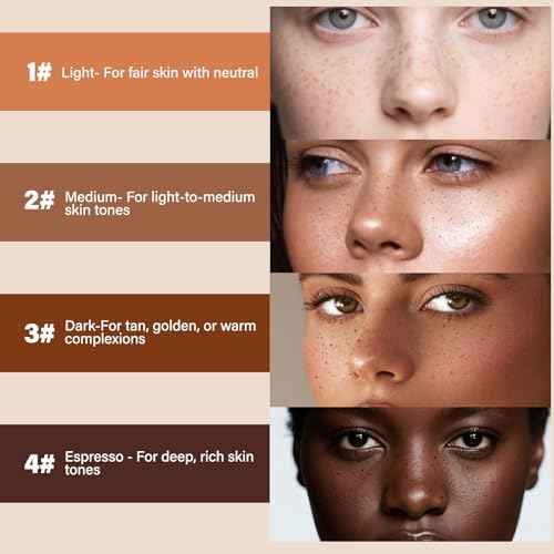 Freckle Stamp ? No Makeup Experience Needed, Easily Create Real And Natural Freckles In Seconds, Long-Lasting, Waterproof, All-Day Wear | Gentle Skin-Friendly Formula For Sensitive Skin (2# MEDIUM)