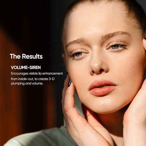 Red Light Therapy Lip Plumper Device, Lip Plumping Enhancer, LED Light Therapy Device for Lips, Lip Plumper Tool, Anti-Aging Lip Plumper for Fine Lines, Enhance Lip Tone