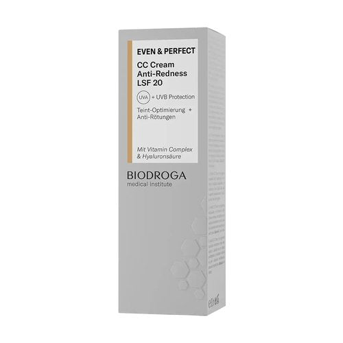 Biodroga Medical Institute Even & Perfect CC Cream Anti-Redness SPF 20, 1.2 Ounce (Pack of 1)