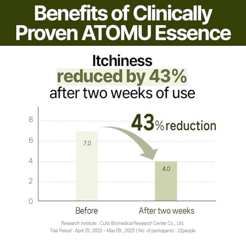 ATOMU Essence (Original) Face Serum for dry, damaged skin made with naturally fermented ingredients such as Pinus densiflora leaf extracts, 1.69 fl.oz