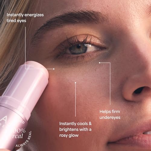 TULA Skin Care Spresso Energizing Eye Balm - Energizing & Hydrating Caffeine Under Eye Treatment for Dark Circles, Portable and Perfect to Use On-the-go, 0.35 oz.