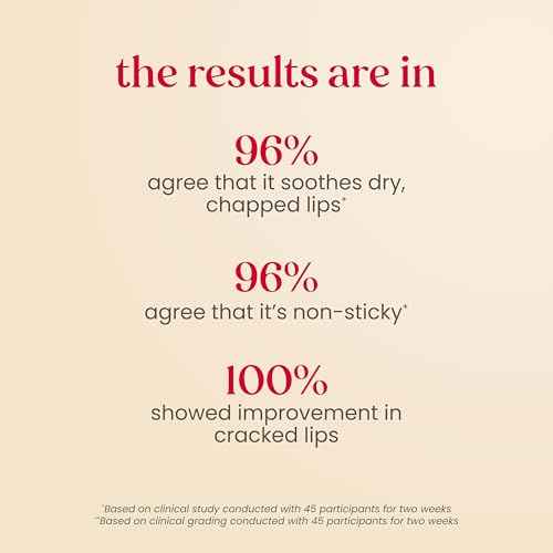 Burt's Bees Stocking Stuffers, Rescue Lip Relief, Honey Vanilla, Hydrating Lip Balm for Dry Cracked Lips, with Responsbily Sourced Beeswax and Shea Butter, 100% Natural Origin, 1 Squeezy Tube, 0.35oz