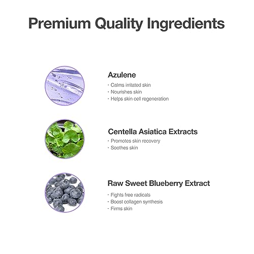 OxygenCeuticals Contour V Gel ? Premium Azulene Calming Gel Serum with Sodium Guaiazulene Sulfonate, Centella & Herbal Extracts, Soothing & Hydrating Care for Sensitive Skin. 16.9 fl.oz (500ml)