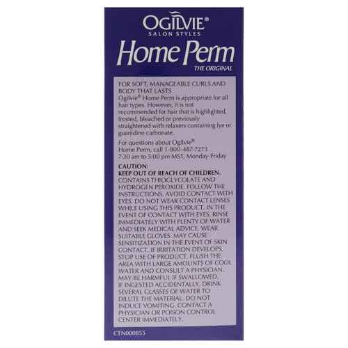 Ogilvie Salon Styles Home Perm The Original - For Color Treated, Thin, or Delicate Hair - 1 Application