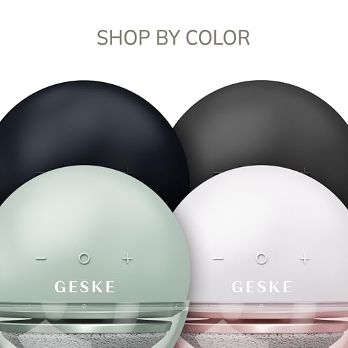 GESKE Electric Pumice Foot Smoothing Spinning Sphere | 8 in 1 | Electric Foot File & Exfoliator | 3 Pumice Stone Attachments | for Smooth Feet | Advanced Callus Removal |for Your Pedicure Set