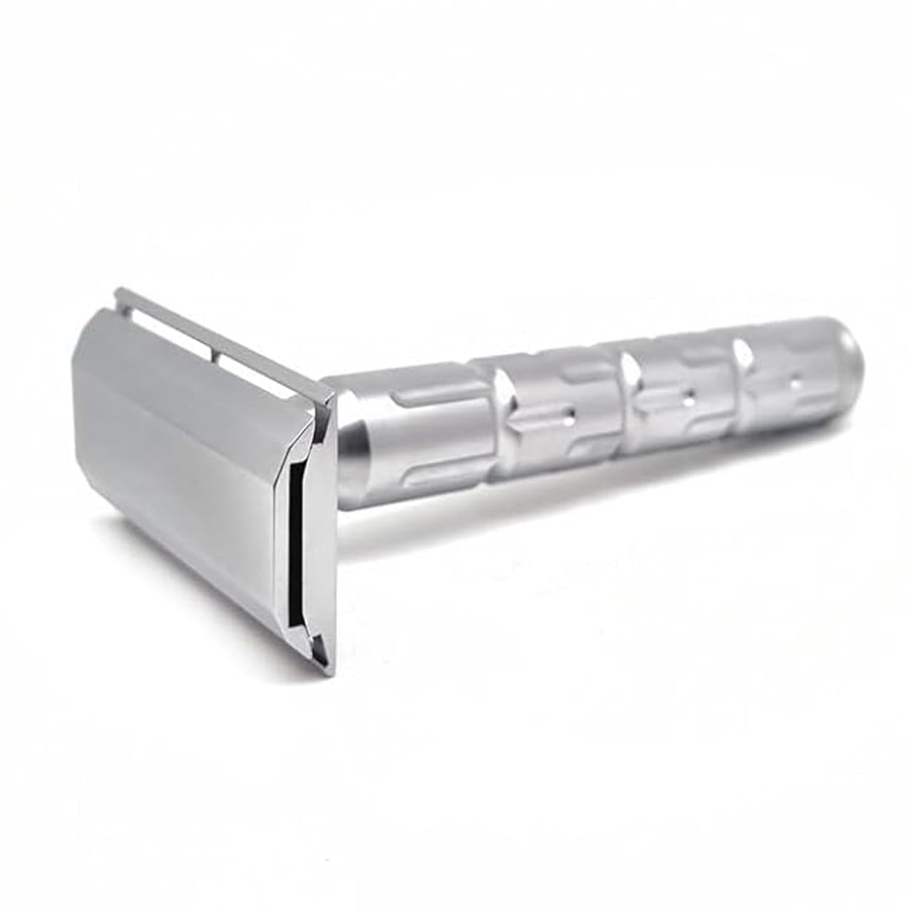 Goodfellas’ Smile SYNTESI STAINLESS STEEL Double Edge Safety Razor – CNC Machined with an Extreme Comfort Angle, Made in Italy