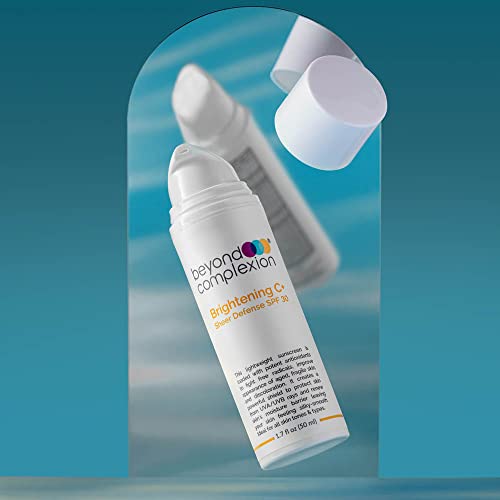 Brightening C+ Sheer Defense SPF 30 - Oil-Free, Fast-Absorbing SPF Makeup that Reduces Redness and Evens Skin Tone