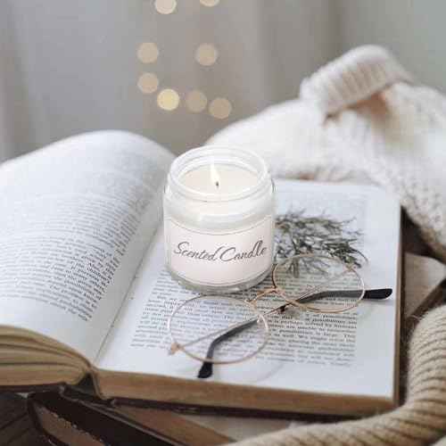 Small Glass Jars with Lids, 4 oz Glass Jars with Plastic Woodgrain Lids & Inner Liners, Reusable Travel Cosmetic Containers for Creams, Makeup, Lotion, Spice- 2 pack