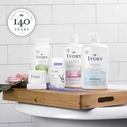 Ivory Body Wash, Designed for the Whole Family, Gentle Formula, Free of Dyes Heavy Perfumes Parabens Phthalates & Silicones, Original Scent, 35 oz