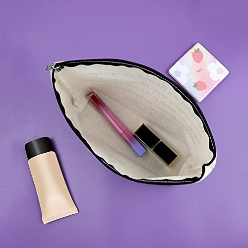 Christian Bible Verse Makeup Bag Cosmetic Organizers Inspirational Quotes Motivational Gift for Women Sister Friend Baptism Religious Birthday Christmas Travel Bag