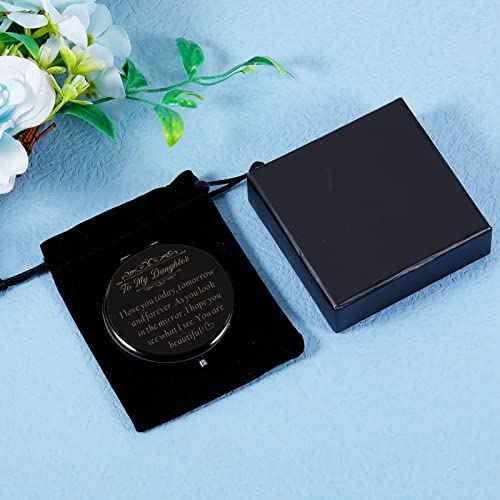 Off to College Gifts Back to School Supplies to My Girl Gifts Compact Mirror 8th Grade Graduation Gifts for Teen Girls Daughter Granddaughter Christmas Birthday Gifts for Daughter