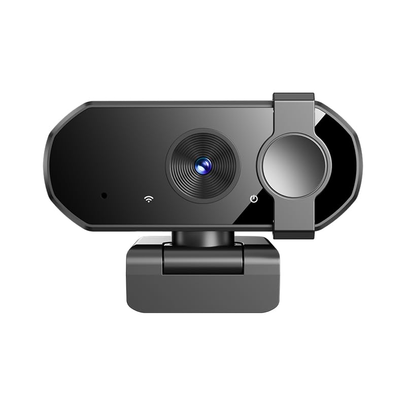 Afkka Webcam for PC with Microphone, Web Cam for PC, HD1080P Streaming, web camera, Zoom ,MAC, Laptop,Plug Play USB Camera for Teams,Youtube,Skype Video Calling,Face Cam for Studying,Conference,Gaming