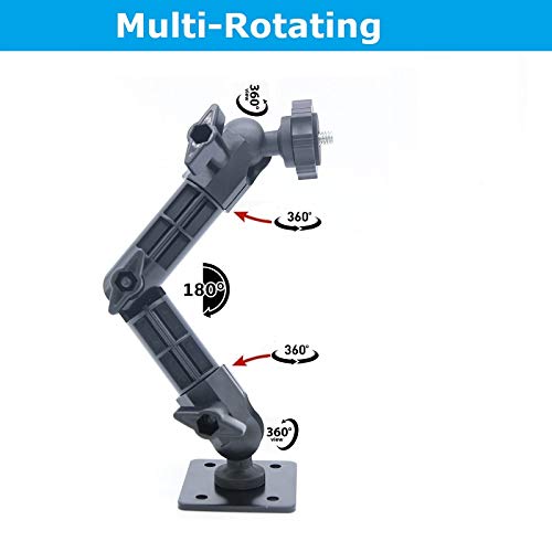 AceTaken StreamCam Wall Mount, Webcam mounting Bracket Compatible with Logitech StreamCam, Razer Kiyo Streaming Webcam,Security Camera