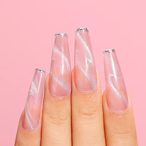 AIMEILI Cat Eye Gel Nail Polish, Hema Free, Cruelty Free, Vegan, Soak Off U V LED Nail Art DIY Gel Manicure Kit Set Of 6pcs X 10ml - 49