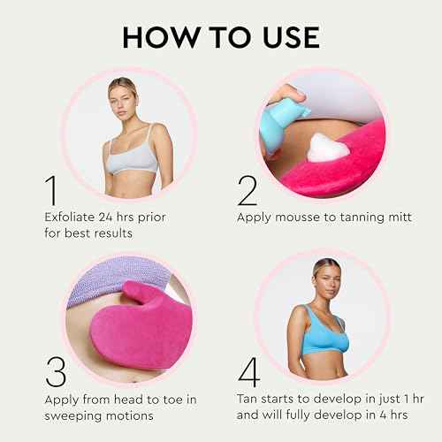 Tanologist Self Tan Mousse- Dark, Fast-Developing, Transfer-Proof Clear Self Tanner For Face & Body, Smells Great, Lasts 7 Days, Natural & Not Orange, Vegan Formula, 6.76 fl oz