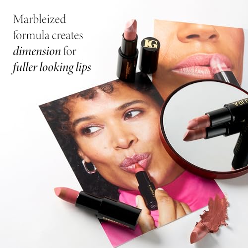 LAURA GELLER NEW YORK Italian Marble Sheer Lipstick - Berry Banana - Hydrating & Lightweight - Vitamin E & Caster Seed Oil - Cream Finish