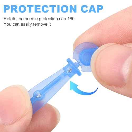 50PCS Disposable Acne Needle & 72 Dots Pimple Stickers - Ultrafine Pimple Popper Needle