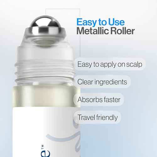 Be Bodywise Rosemary Hair Growth Serum Roll On 25 ml ? 3% Rosemary, 3% Redensyl & 2% Anagain | DHT-Blocking Scalp Serum Boosts Oxygen Flow, Reduces Hair Fall | Paraben/Sulfate-Free | Women & Men