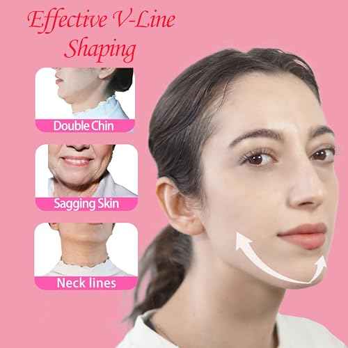 V Line Lifting Mask Chin Strap for Sleeping, Face Lifting Strap, Chin Strap, V Line Mask, Jawline Shaper, Jaw Strap, Double Chin Reducer, Face Lift Tape & Snoring Solution (Grey)