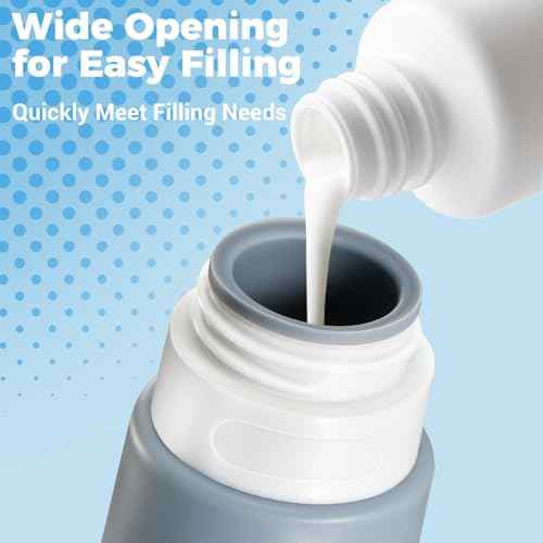 17 Pack Travel Size Toiletries - Refillable Travel Bottles, Leakproof Squeezable Travel Bottles For Toiletries, Portable Travel Size Containers, Travel Essentials For Various Lotion And Body Wash