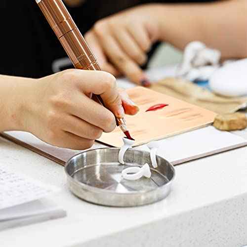 3 Pieces Tattoo Practice Lips Microblading Practice Skin 3D Silicon Fake Lips Permanent Makeup Tattoo Skin for Beginners CosmeticTraining