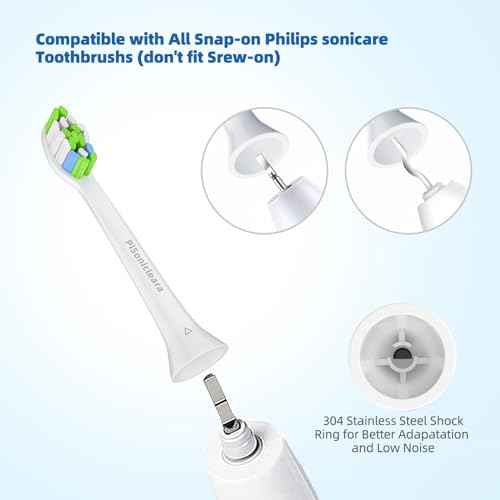 Replacement Toothbrush Heads(10-pc) Compatible with Philips Sonicare Electric Tooth Brush Electric Tooth Brush Refill