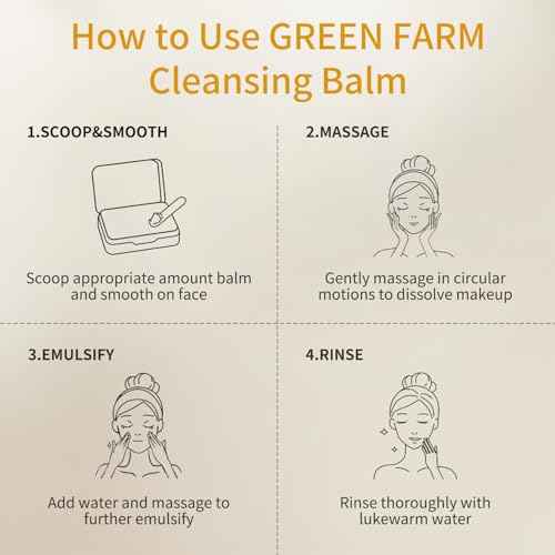 Makeup Remover Cleansing Balm - Waterproof Makeup Remover Balm with Sea Buckthorn Oil, Instantly Melts Waterproof Mascara & Long-Wear Makeup, No Residue