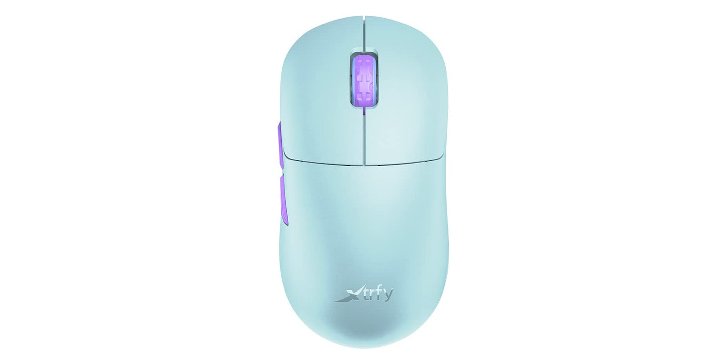 Xtrfy M8 Wireless Gaming Mouse. Professional Premium for Gamers. Ultra Light Pro Experience. (Frosty Mint)
