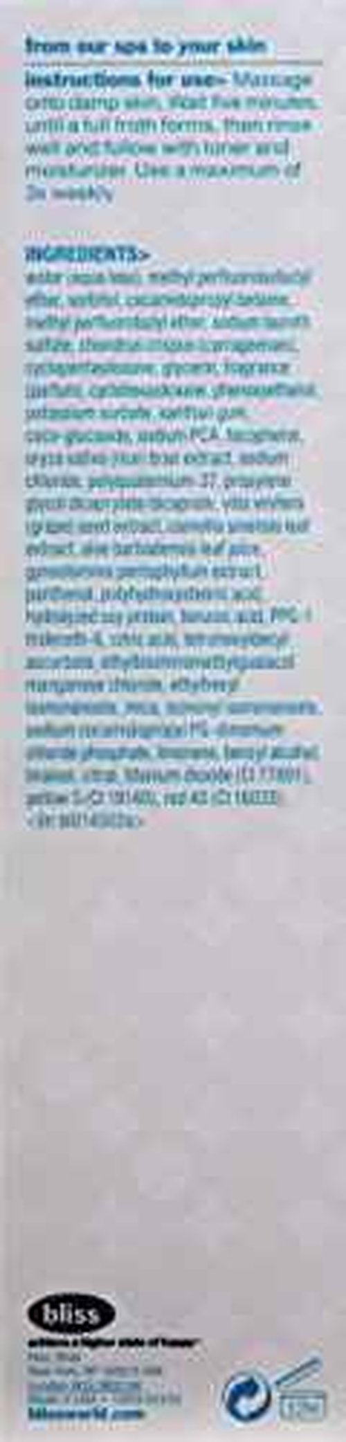 bliss Triple Oxygen Instant Energizing Mask, 3.4 fl oz