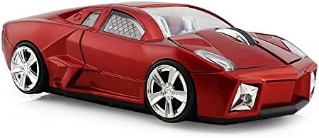2.4Ghz Wireless Car Shape Mouse 3D Optical Gaming Mice USB Mini Receiver for PC Laptop Computer