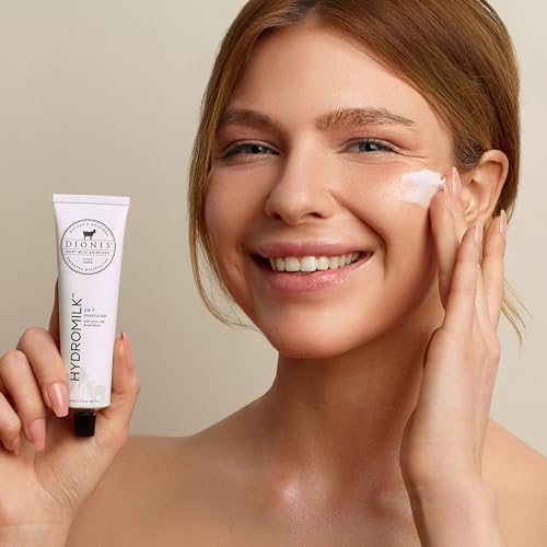 Dionis Goat Milk Skincare Essentials Skincare Set - Hydromilk Moisturizer, Anti-Wrinkle Cream, Roller Key for Skincare Routine, Cruelty Free, Paraben Free, For All Skin Types