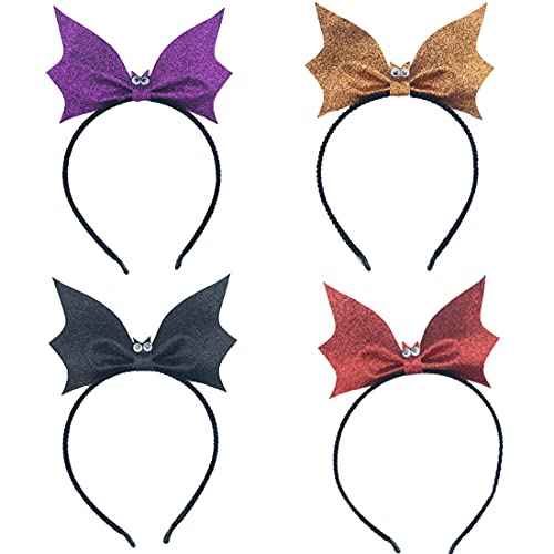 Halloween Bat Headband Hair Accessories Dress Up Headband Halloween Headpiece Costume Props WJR14