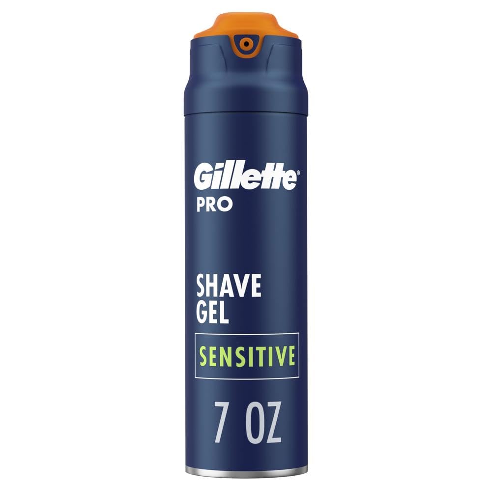 Gillette PRO Shaving Gel for Men, 7oz - Case of 6