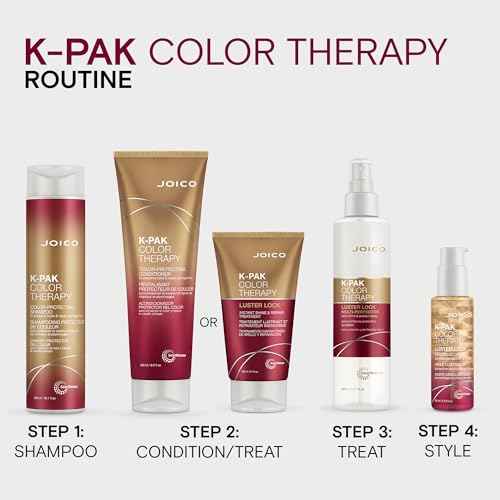 Joico K-PAK Color Therapy Luster Lock Instant Shine & Repair Treatment | For Color-Treated Hair | Boost Color Vibrancy | Repair Breakage | With Keratin & Argan Oil