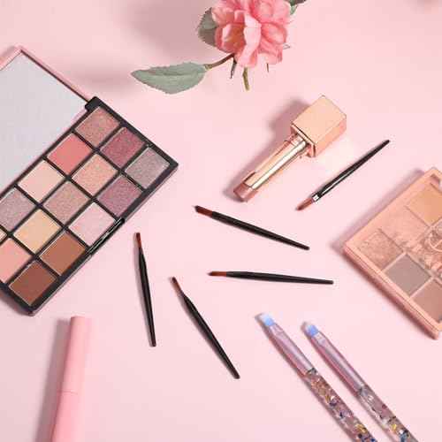 120 Pcs Lipstick Applicator Wands Disposable Lip Applicators Multifunctional Concealer Brush Eye Shadow Applicators Portable Lip Wands Eye Makeup Brushes