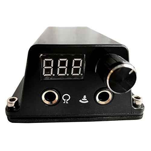 1TattooWorld Premium Quality Digital Display Tattoo Power Supply Black Color, OTW-P052