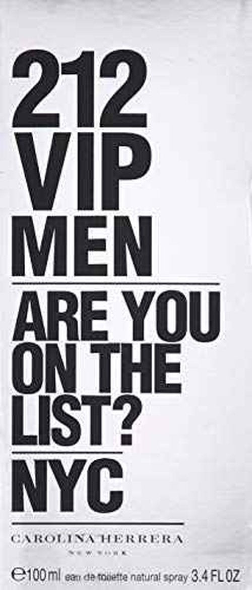 212 VIP Eau De Toillette Spray - 3.4 oz