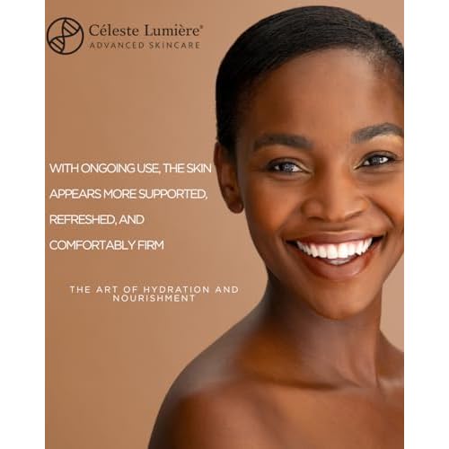 C?leste Lumi?re¢ç GlycoPeptide Radiance Cleanser - Daily Hydrating Exfoliating Face Wash with Anti-aging Peptides, Glycolic Acid, AHAs, Vitamin C & E - Luxury Skincare Gift for Her 4.73 fl oz/140 ml