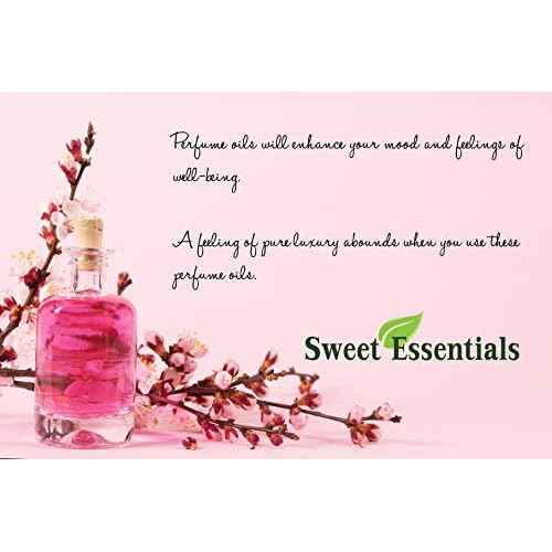 Sweet Essentials JASMINE VANILLA, Fragrance/Perfume Oil, Made with Organic Oils, 2oz, Spray on Perfume Hair & Body Oil - Alcohol, Silicone & Preservative Free