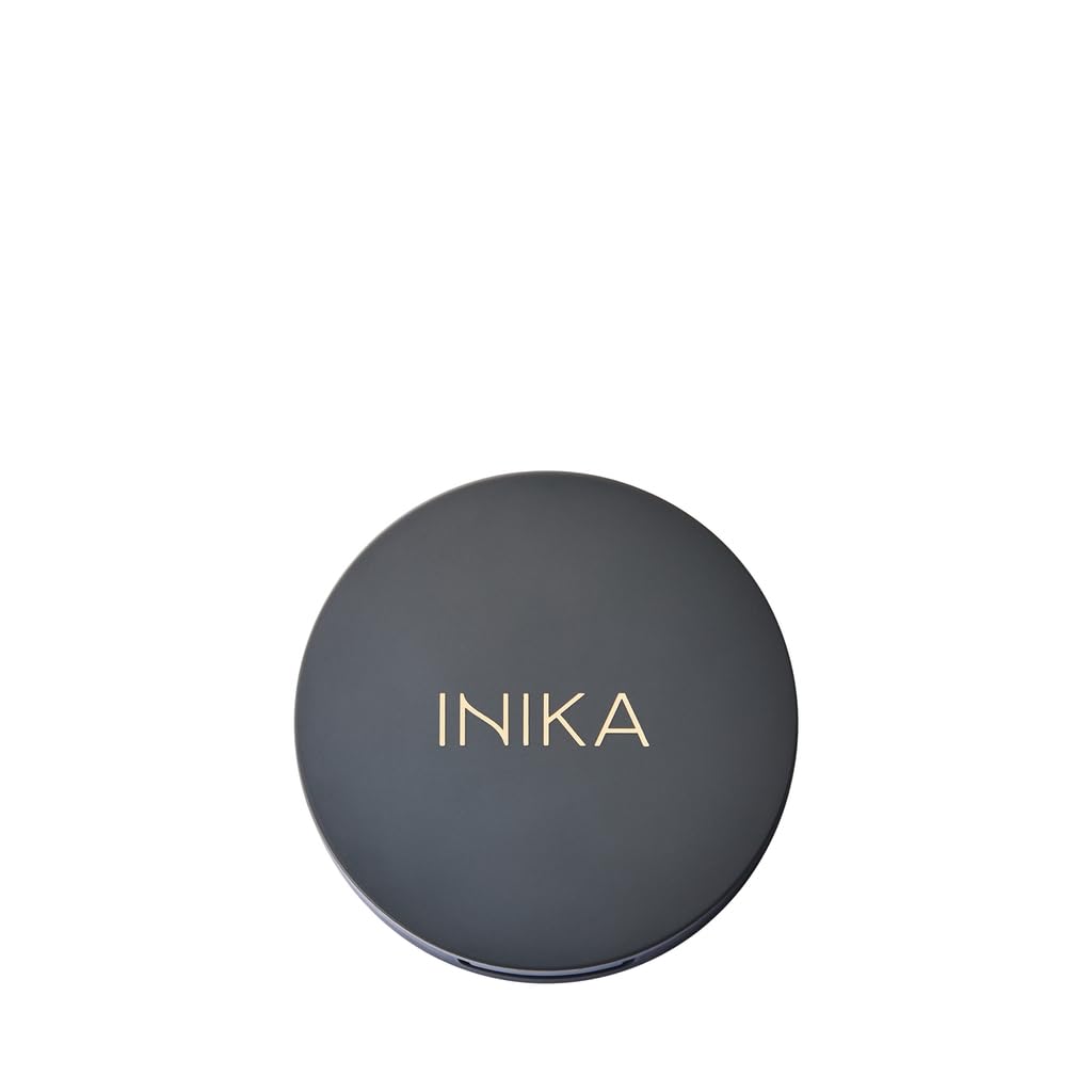 INIKA Organic Buildable Baked Mineral Foundation Compact Powder - Lightweight, Breathable Natural Base with Hydrating Squalane and Magnolia Bark Extract - Natural and Vegan Makeup, Patience, 0.28 oz